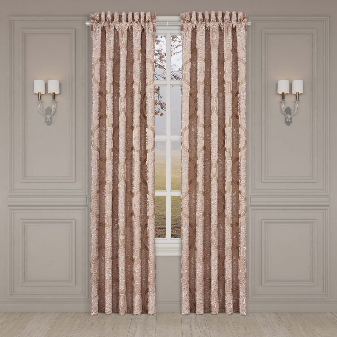 Rosewater Blush Window Panel Pair Window Panels By J. Queen New York