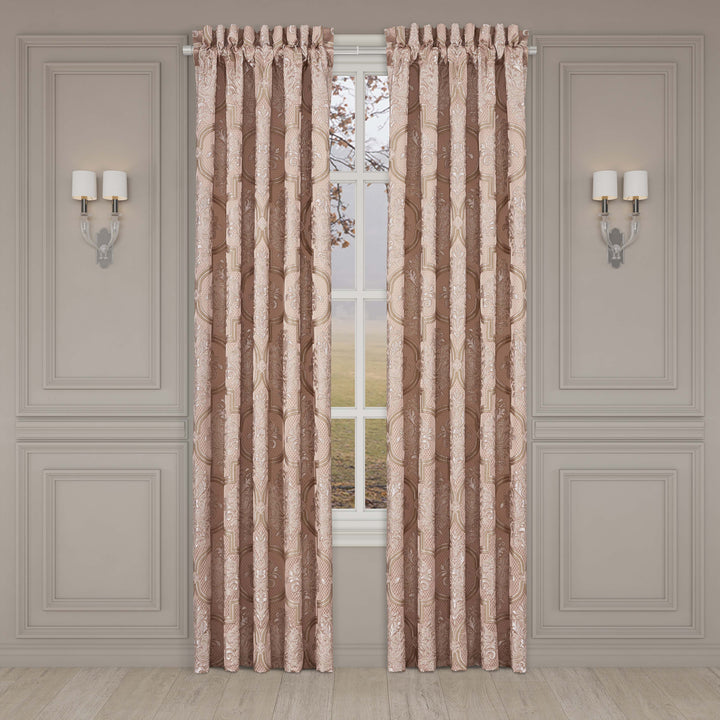 Rosewater Blush Window Panel Pair Window Panels By J. Queen New York