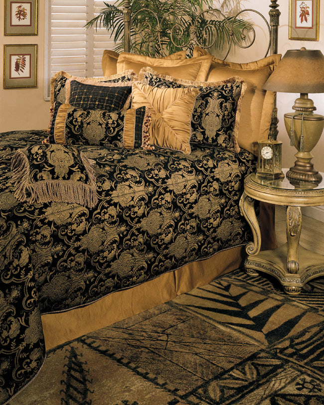 Sherry Kline China Art Black 3 Piece Comforter Set Comforter Sets By Pacific Coast Home Furnishings