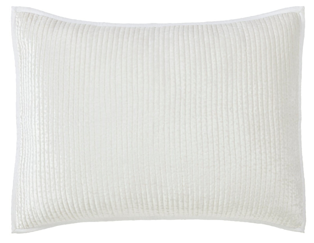 Spencer Channel Stitch Velvet Sham