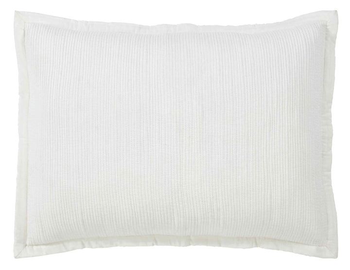Laela Channel Stitch Cotton Sham