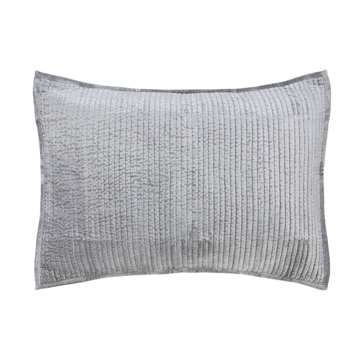Spencer Channel Stitch Velvet Sham