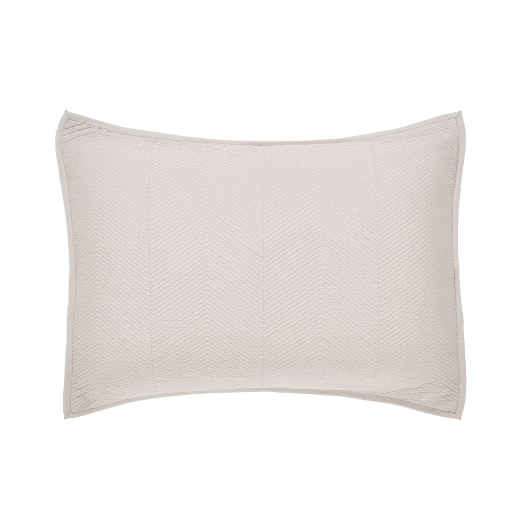 Athena Chevron Cotton Sateen Sham Sham By Orchids Lux Home