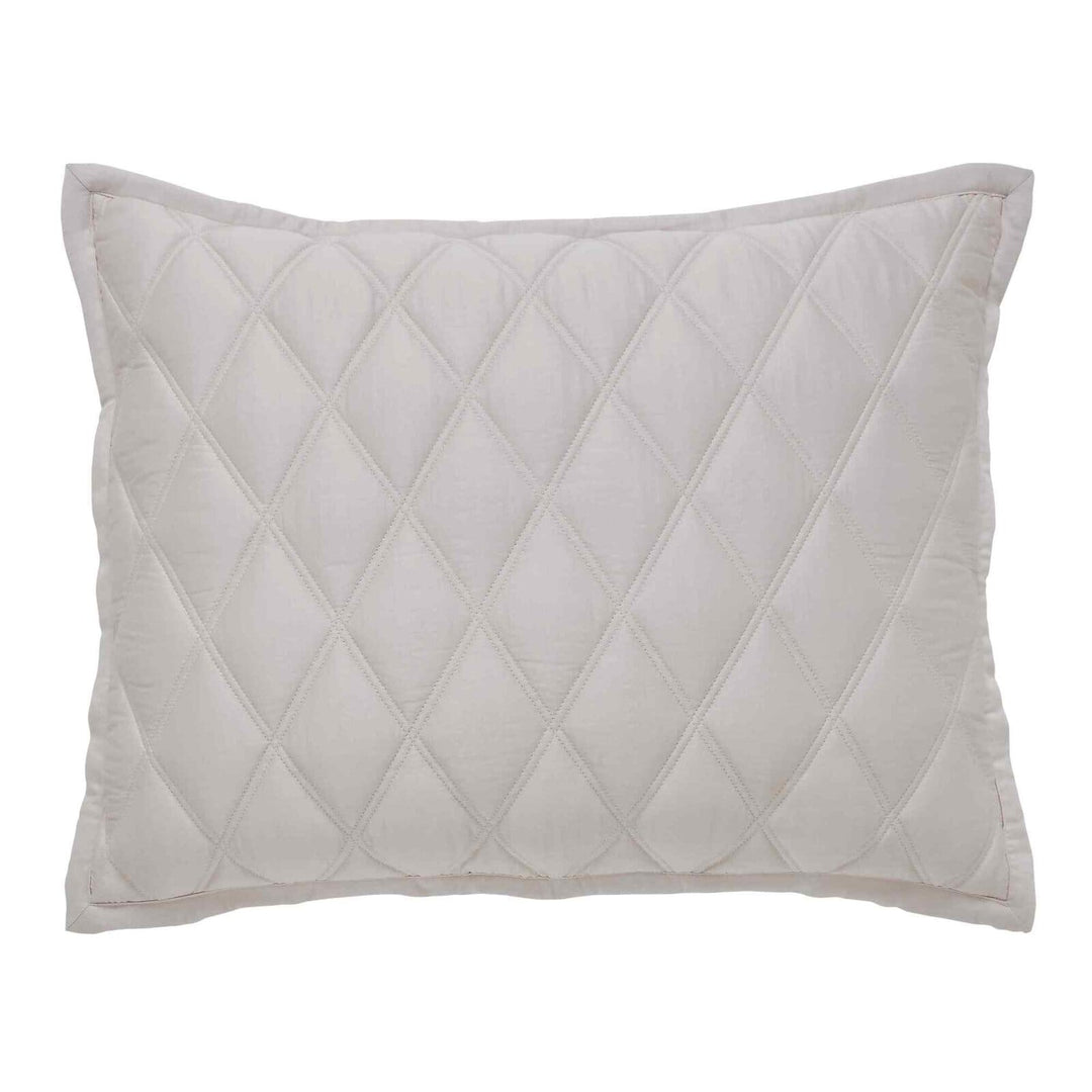 Avalon Diamond Quilted LYOCELL Sham Sham By Orchids Lux Home
