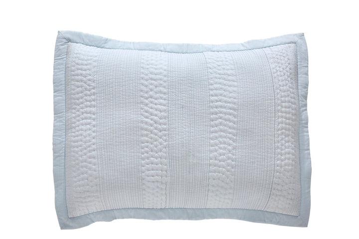 Laysan Channel Quilted Cotton Sham Sham By Orchids Lux Home