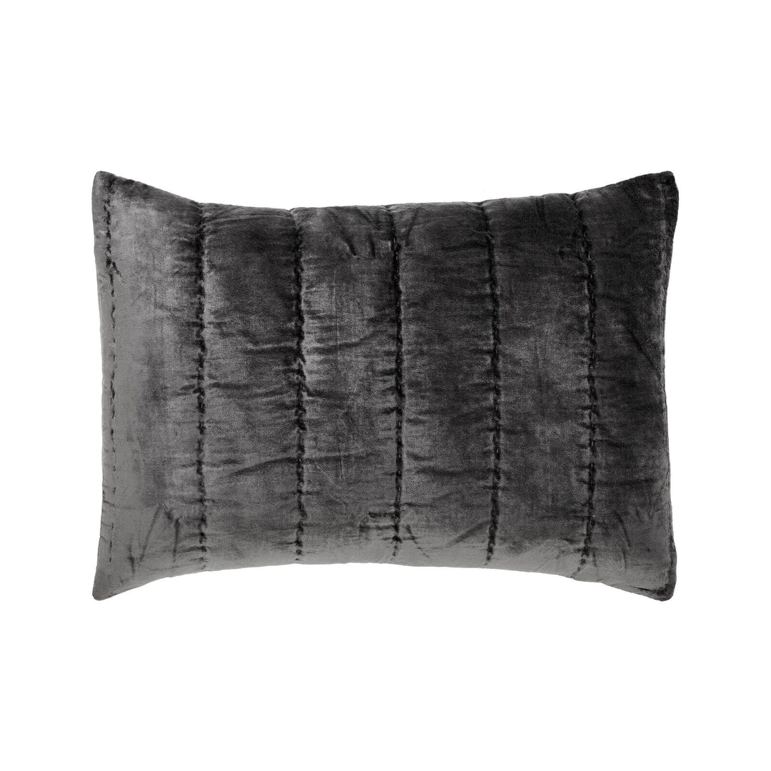 Gatsby Channel Velvet Sham Sham By Orchids Lux Home