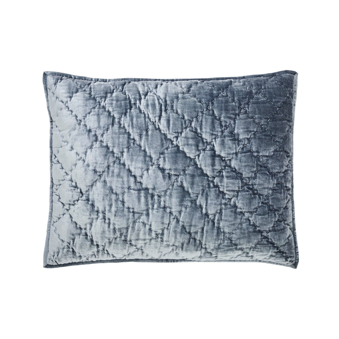 Clermont Diamond Velvet Sham Sham By Orchids Lux Home