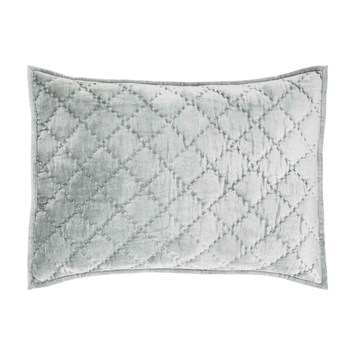 Clermont Diamond Velvet Sham Sham By Orchids Lux Home