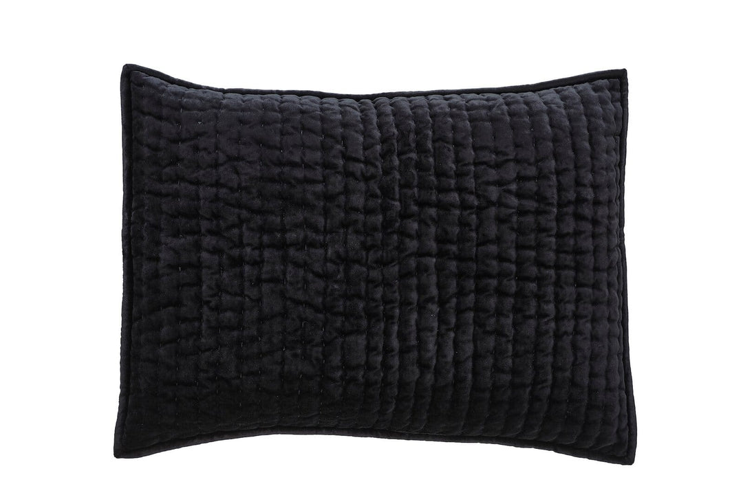 Walton Channel Velvet Sham Sham By Orchids Lux Home