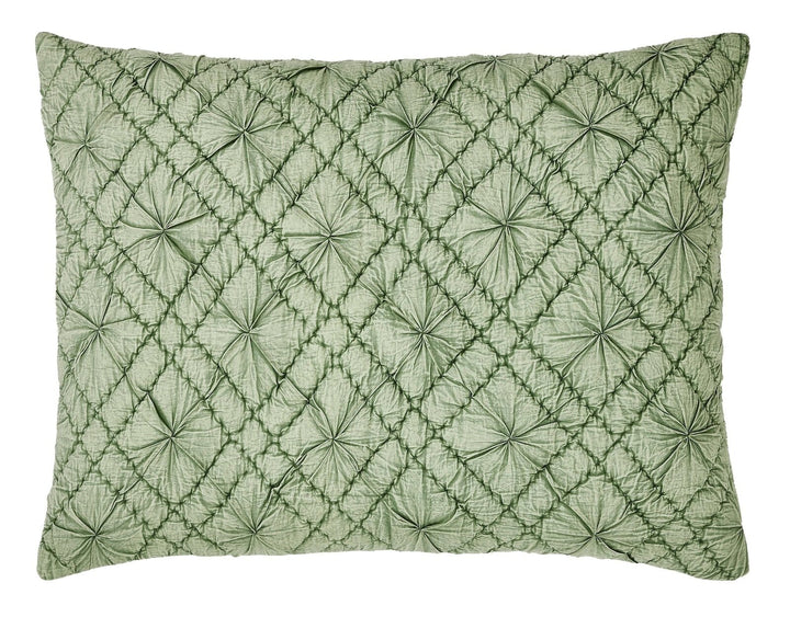Mirabelle Diamond Hand Quilted Sham Sham By Orchids Lux Home