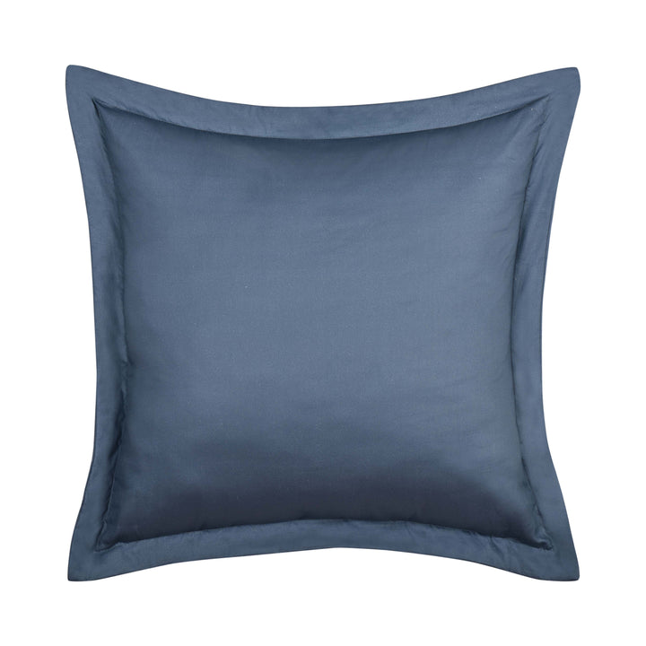 Sara Blue Square Decorative Throw Pillow 20" x 20" Throw Pillows By J. Queen New York