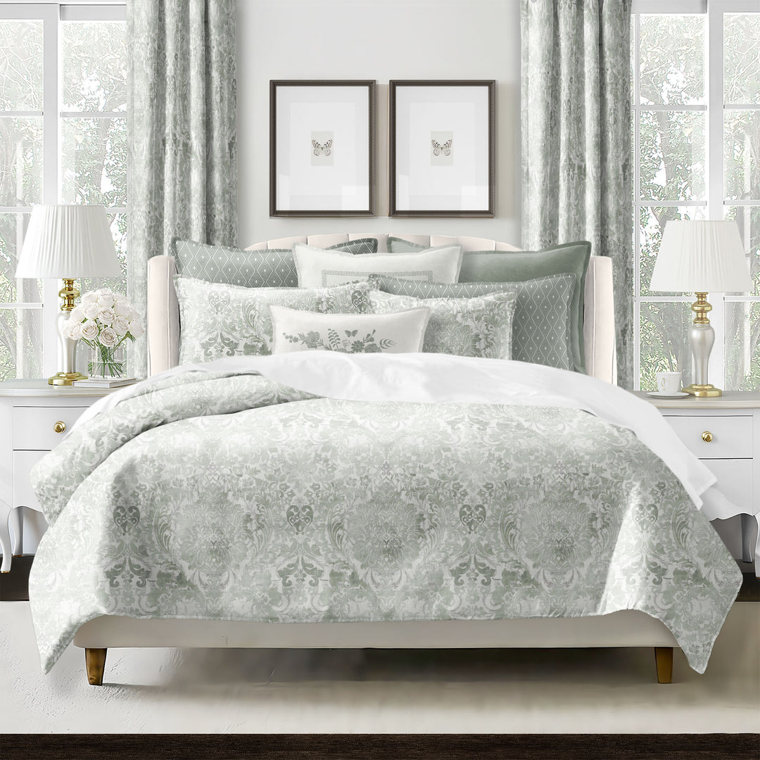 Savannah Sage 8 Piece Duvet Cover Set Duvet Covers By Colcha Linens