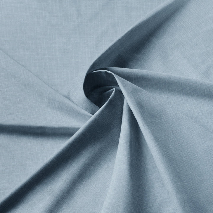 Shay Solid Cornflower Blue 8 Piece Duvet Cover Set Duvet Covers By Colcha Linens