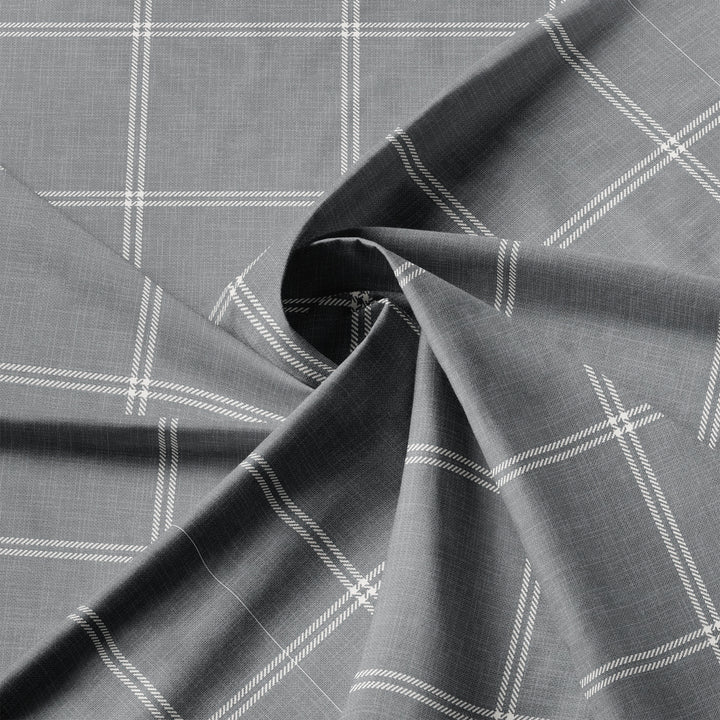 Shay Window Pane Gray 8 Piece Coverlet Set Coverlet By Colcha Linens