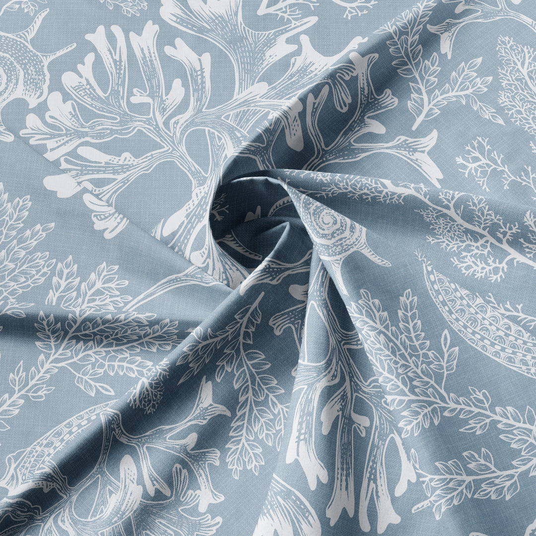 Shellabrate Cornflower Blue 8 Piece Comforter Set Comforter Sets By Colcha Linens