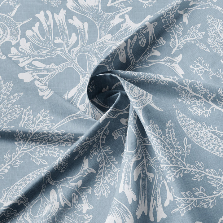 Shellabrate Cornflower Blue 8 Piece Comforter Set Comforter Sets By Colcha Linens