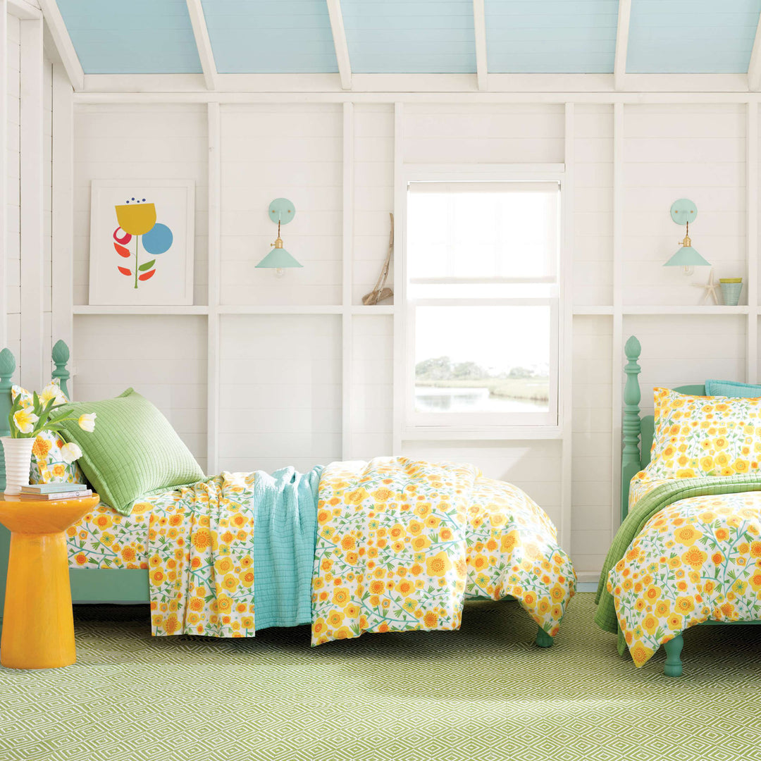 Silly Sunflowers Sheet Set Sheet Sets By Annie Selke