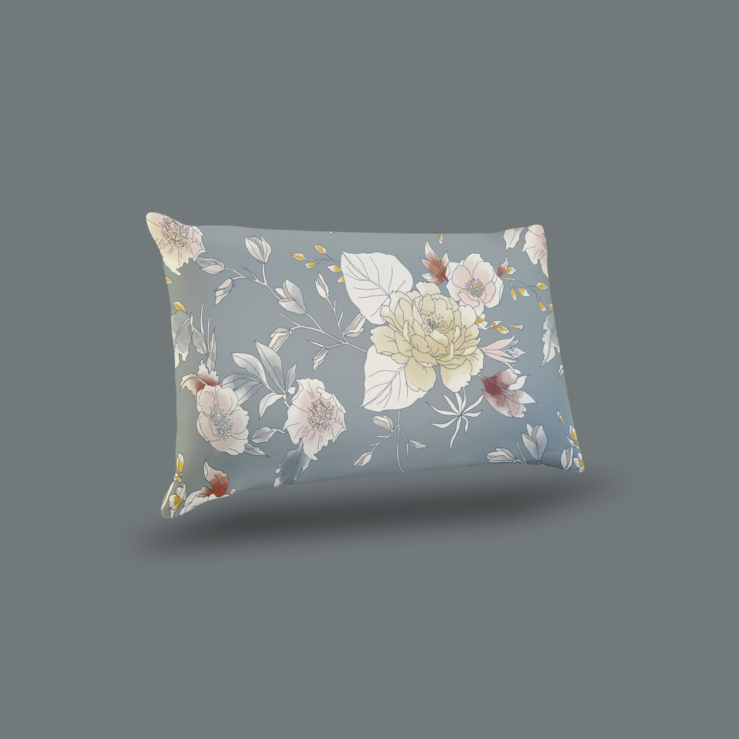 Bebejan Smoky Blue Garden Sham Set - Final Sale Sham By US Office - Latest Bedding