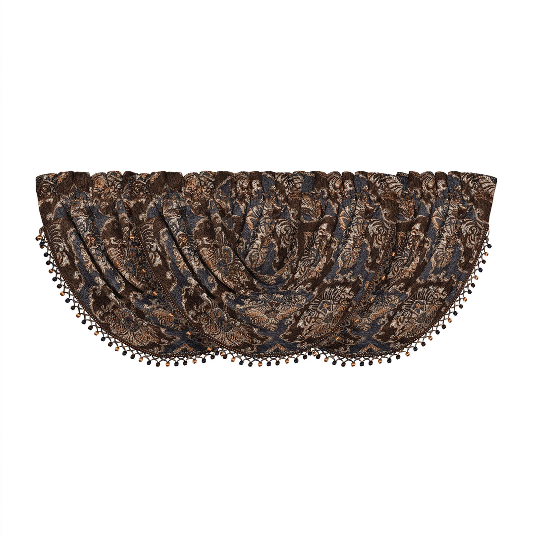 Sofia Wedgewood Waterfall Window Valance Window Valance By J. Queen New York