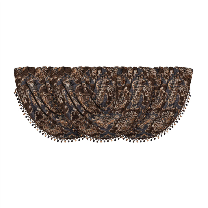 Sofia Wedgewood Waterfall Window Valance Window Valance By J. Queen New York