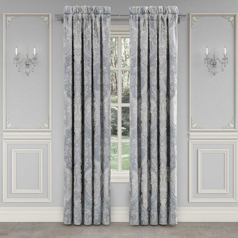 Sondra Powder Blue Window Panel Pair Window Panels By J. Queen New York