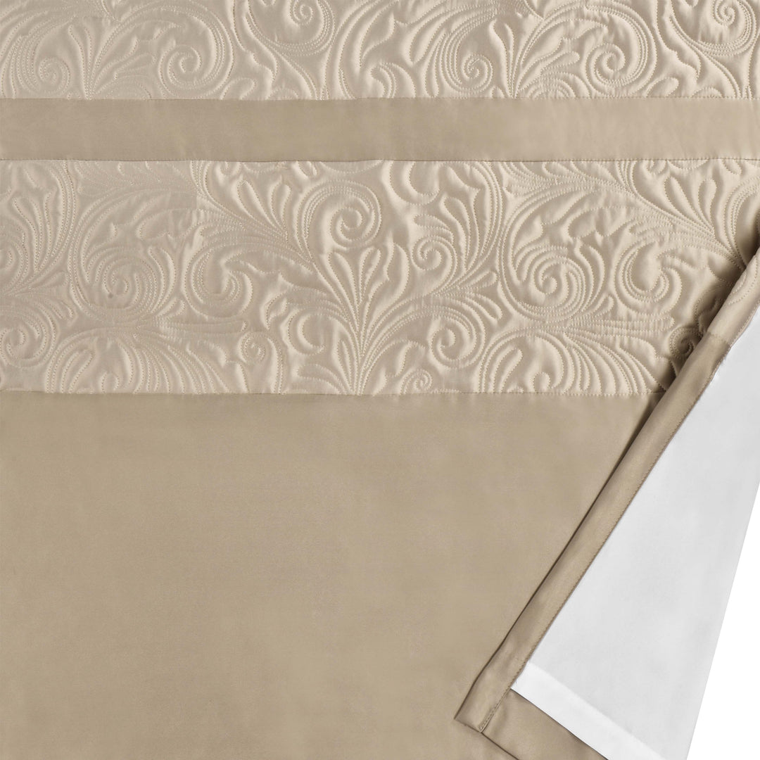 Spectra Taupe Grommet Panel Pair Window Panels By J. Queen New York