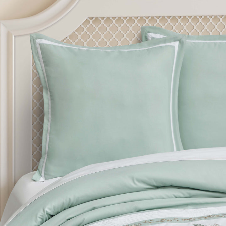 Spring Social Spa Euro Sham Euro Sham By J. Queen New York