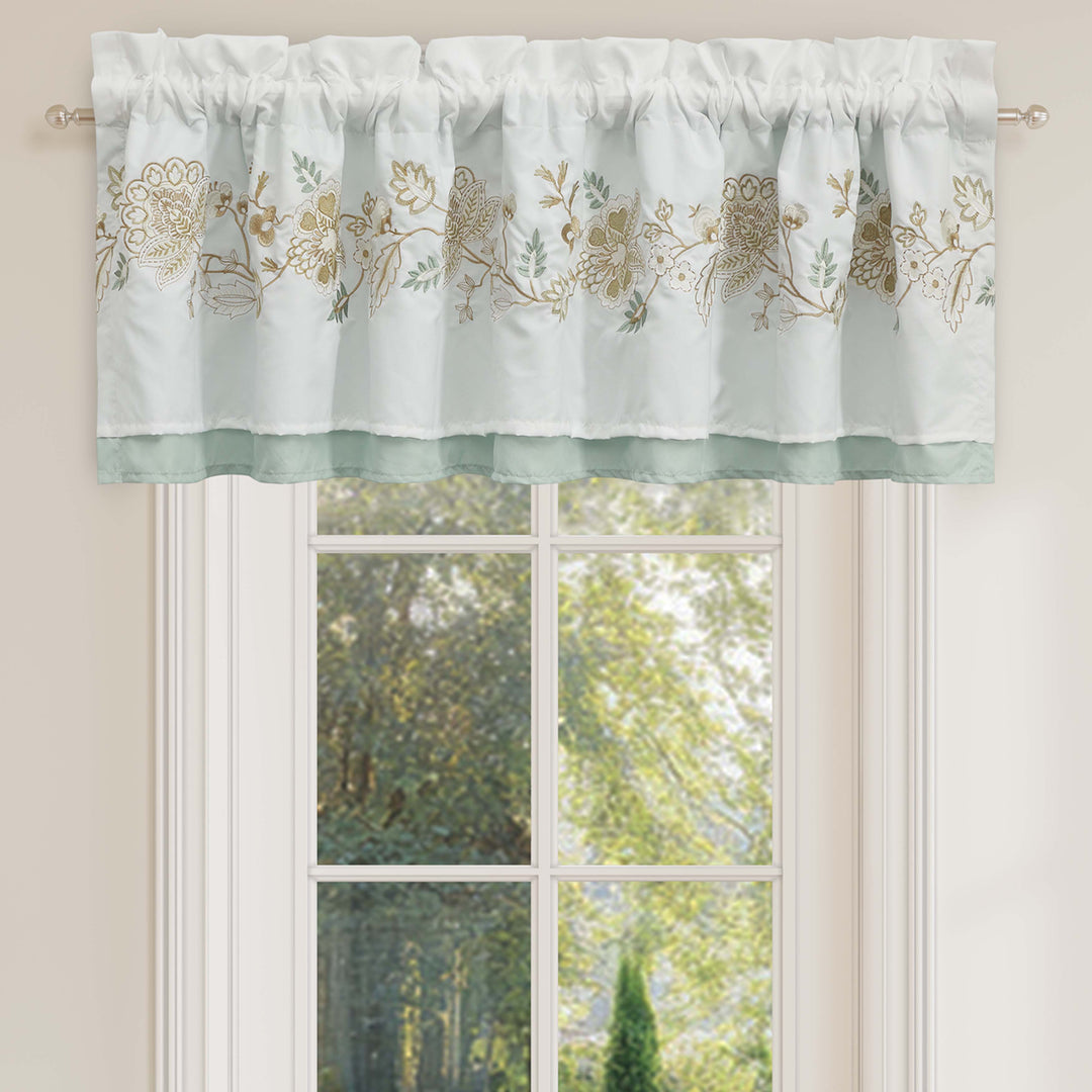 Spring Social Spa Straight Window Valance Window Valance By J. Queen New York