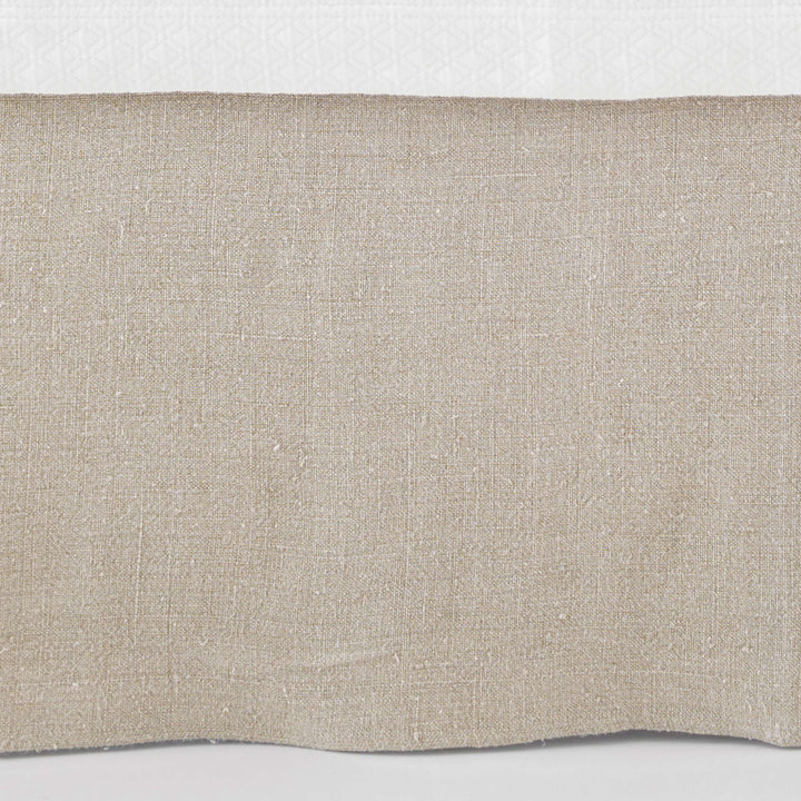Stone Washed Tailored Paneled Bedskirt Bedskirt By Annie Selke