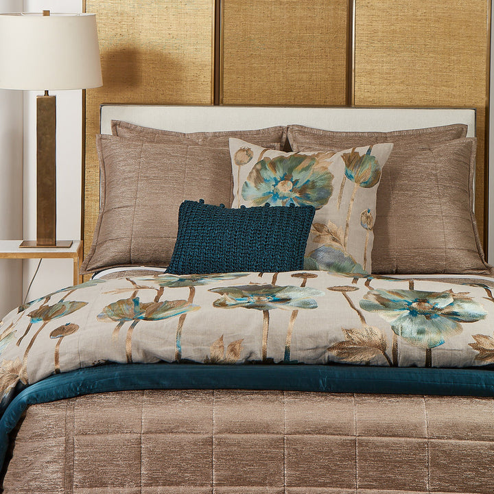 Stria Quilted Coverlet Coverlet By Ann Gish