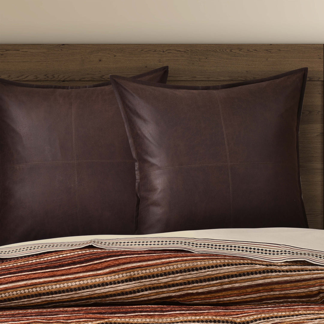 Sundance Brown Euro Sham Euro Sham By J. Queen New York