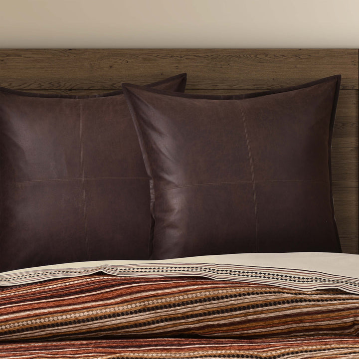 Sundance Brown Euro Sham Euro Sham By J. Queen New York