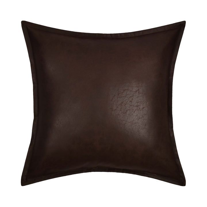Sundance Brown Square Decorative Throw Pillow 18" x 18" Throw Pillows By J. Queen New York