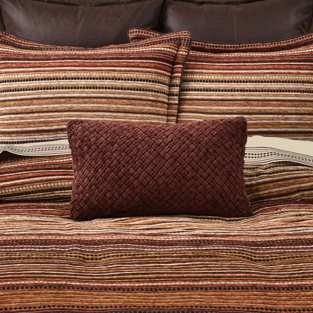 Sundance Sienna Boudoir Decorative Throw Pillow 21" x 12" Throw Pillows By J. Queen New York