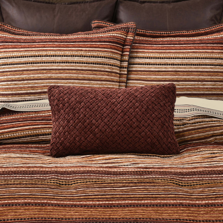 Sundance Sienna Boudoir Decorative Throw Pillow 21" x 12" Throw Pillows By J. Queen New York