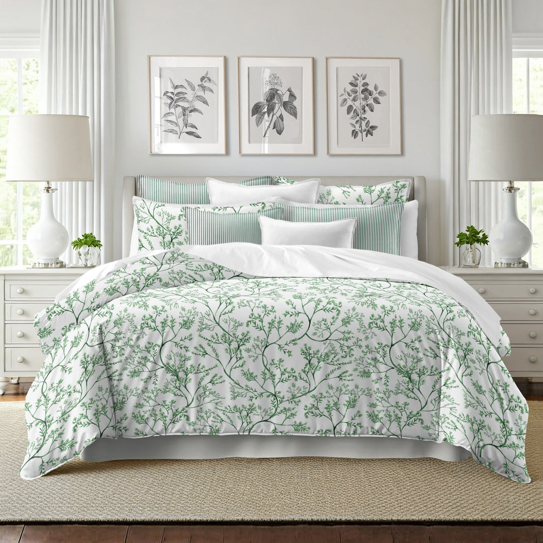 Tinsley Ivy 8 Piece Duvet Cover Set Duvet Covers By Colcha Linens