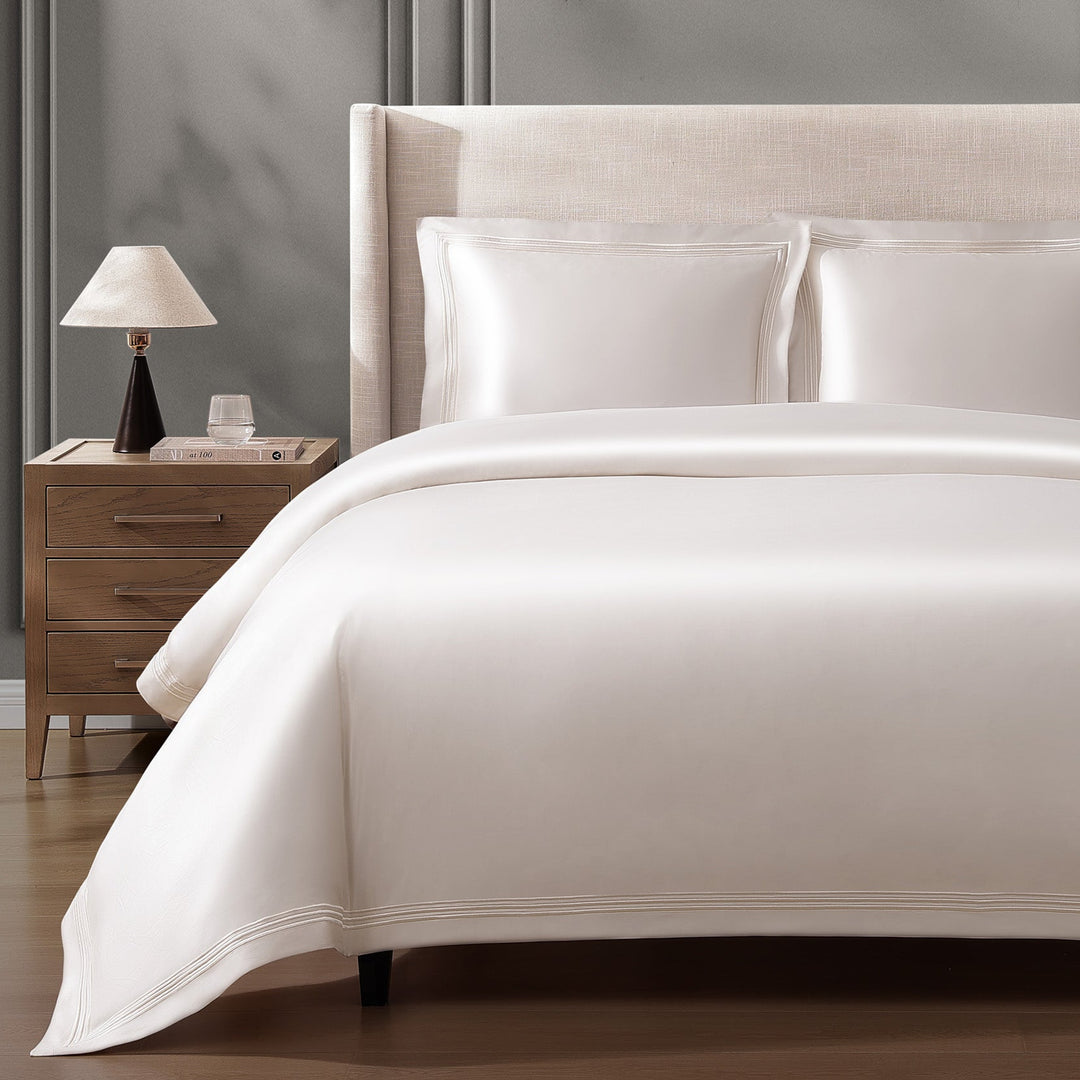 Triple Luxe Sateen Duvet Cover Set | Hotel Collection
