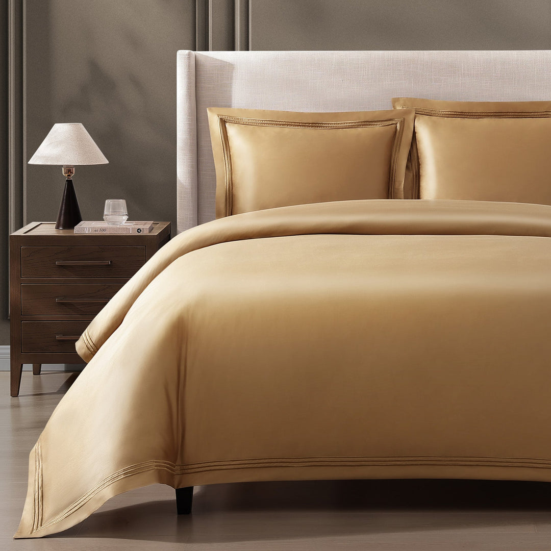 Triple Luxe Sateen Duvet Cover Set | Hotel Collection