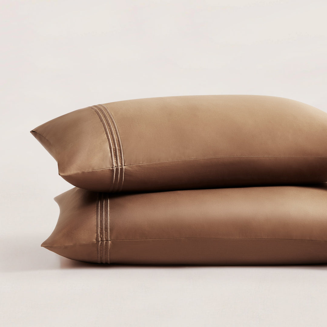 Triple Luxe Sateen Pillowcase Set | Hotel Collection Pillowcase By Pure Parima
