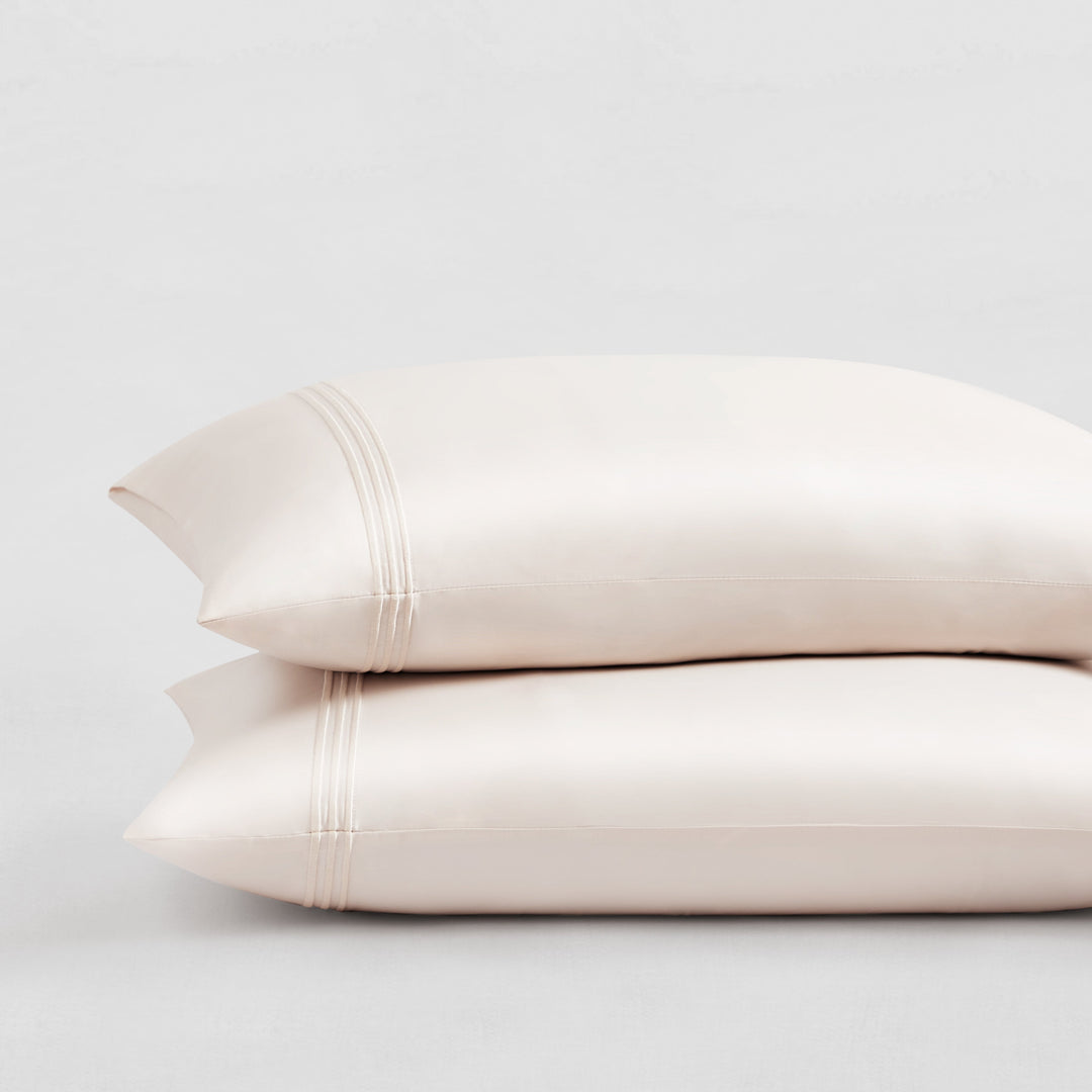 Triple Luxe Sateen Pillowcase Set | Hotel Collection Pillowcase By Pure Parima