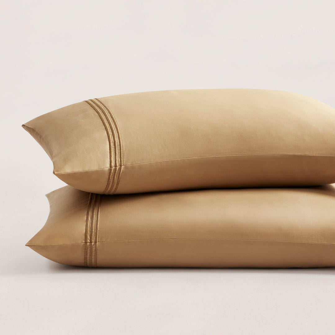 Triple Luxe Sateen Pillowcase Set | Hotel Collection Pillowcase By Pure Parima