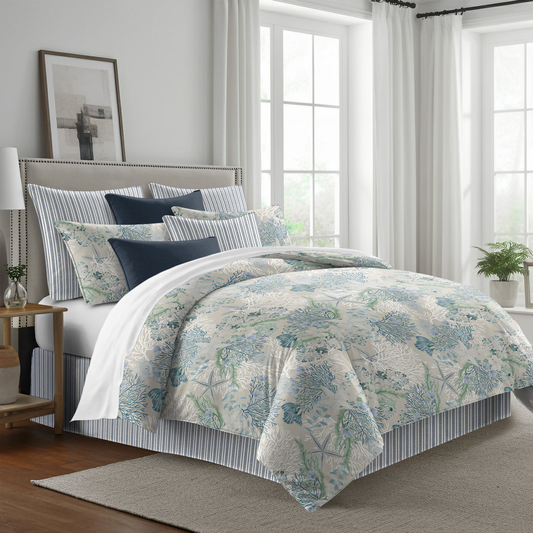 Under The Sea Ocean 8 Piece Coverlet Set Coverlet By Colcha Linens