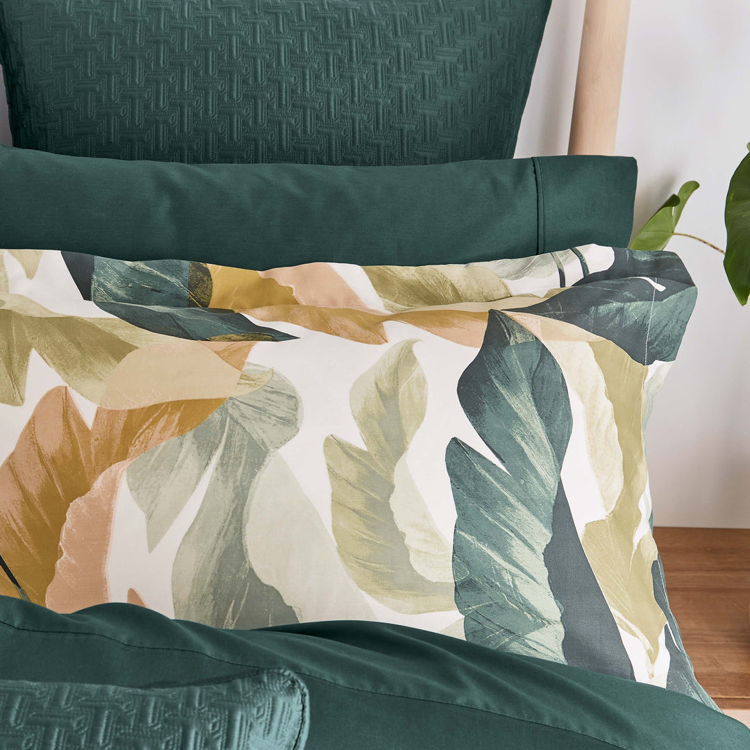 Urban Forager Green 3 Piece Comforter Set Comforter Sets By CHF Industries, Inc.