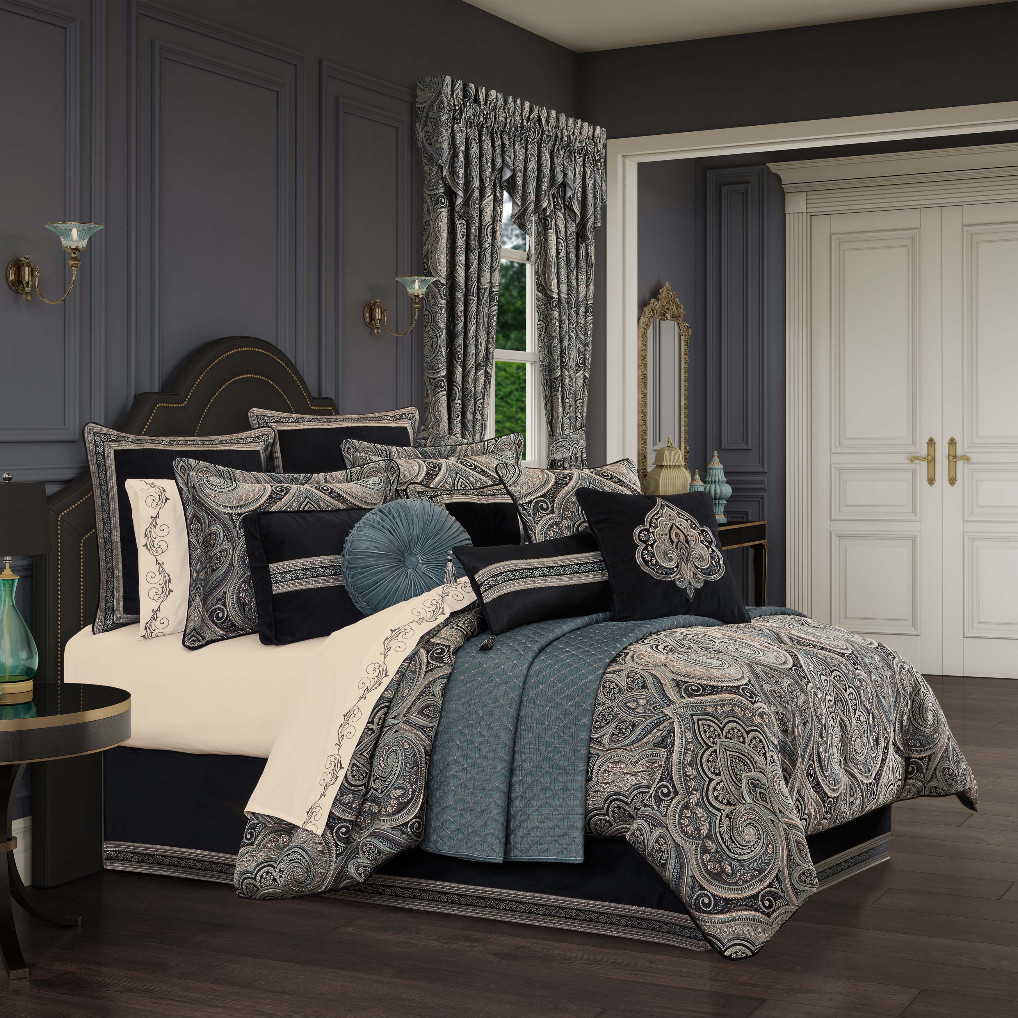 Vincenzo Glacier 4 Piece Comforter Set – Latest Bedding