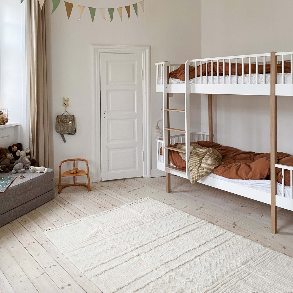 Pink Nose Sheep White Woolable Rug Rug By Lorena Canals