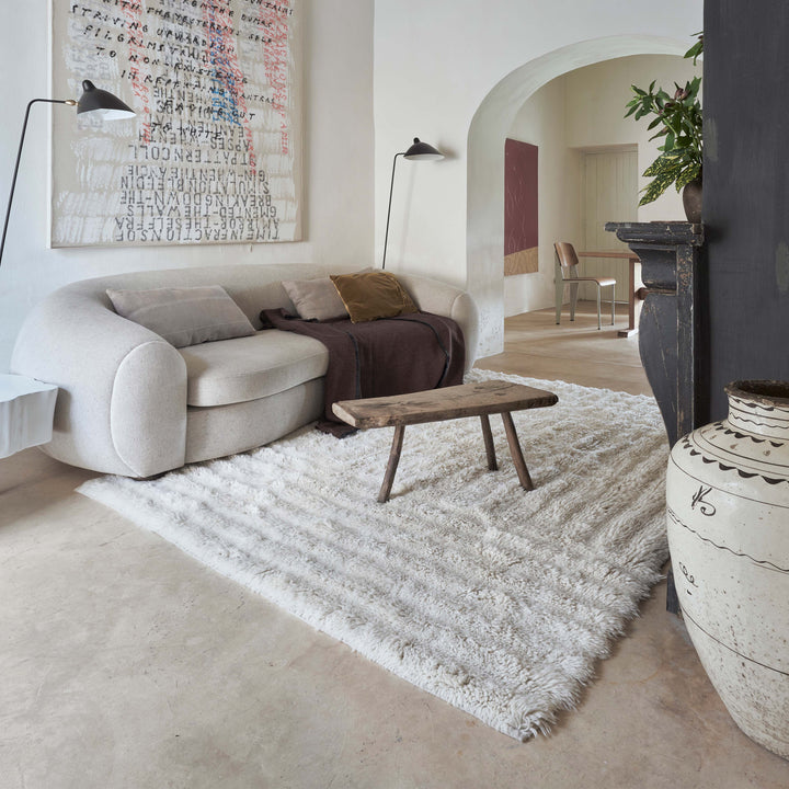 Sheep of the World Dunes White Woolable Rug Rug By Lorena Canals