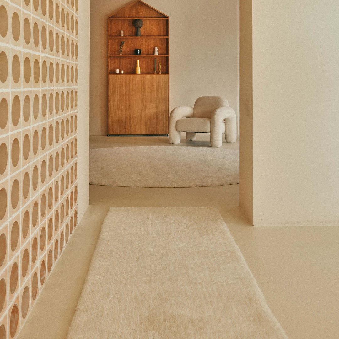 Silhouettes Natural Woolable Long Rug Rug By Lorena Canals