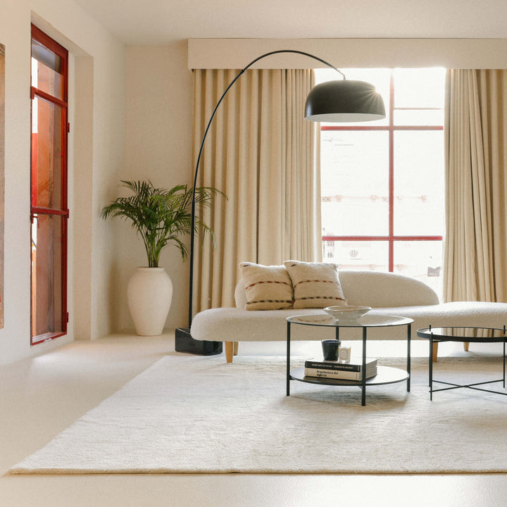 Silhouettes Natural Woolable Rectangle Rug Rug By Lorena Canals