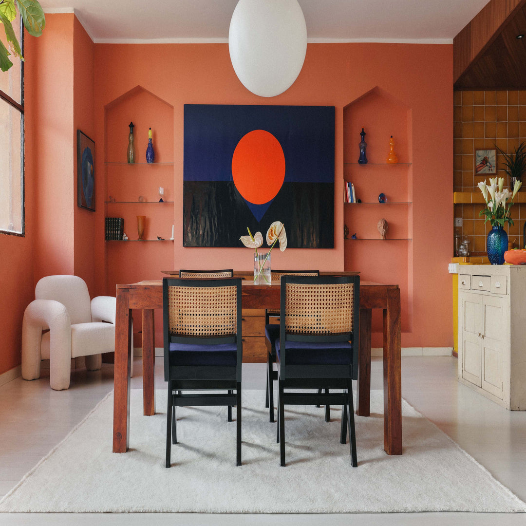 Silhouettes Natural Woolable Rectangle Rug Rug By Lorena Canals