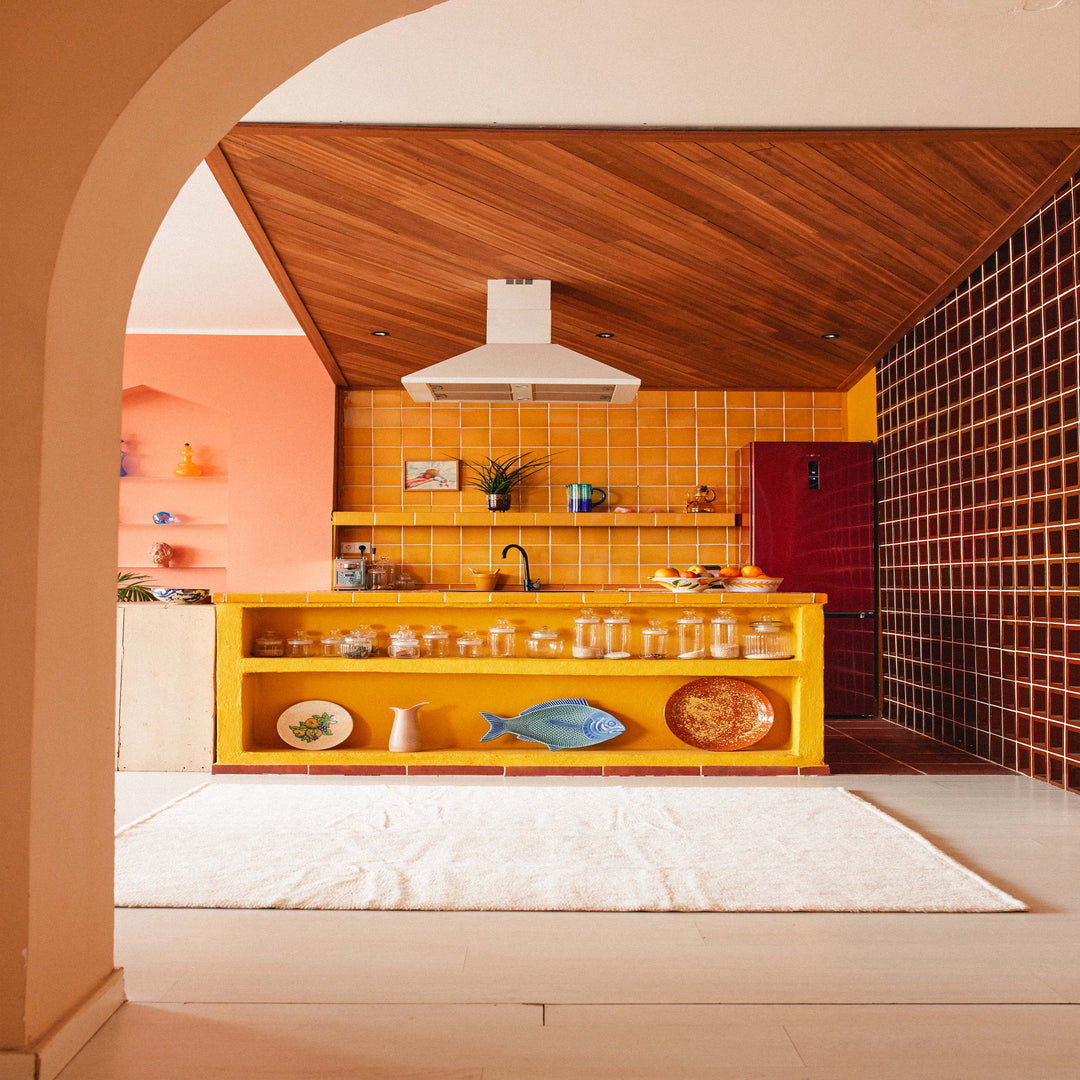 Silhouettes Natural Woolable Rectangle Rug Rug By Lorena Canals